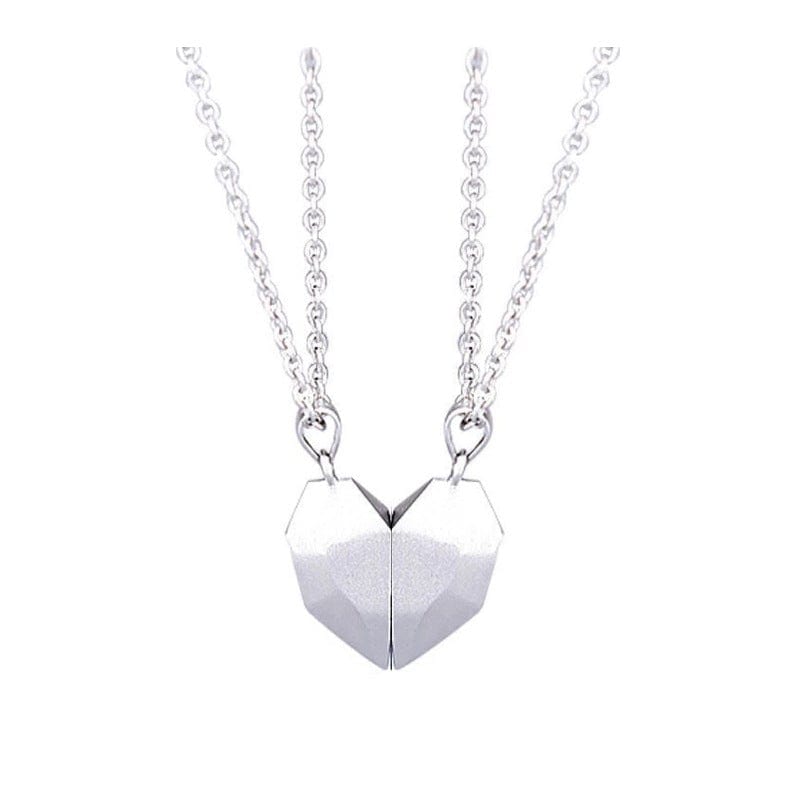 Magnetic Heart Couple Necklace - cafematernity