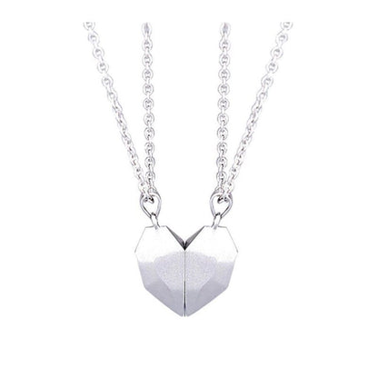Magnetic Heart Couple Necklace - cafematernity