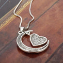 Moon Heart Necklace - cafematernity